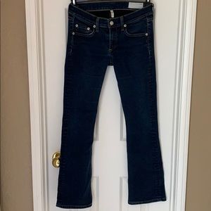 Rag & bone stiletto boot size 25 Jeans